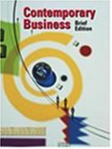 Contemporary Business (Brief Edition) Text Only