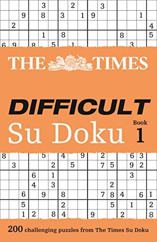 The Times Difficult Su Doku