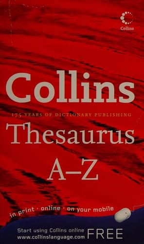 Collins Thesaurus A-Z Home Edition