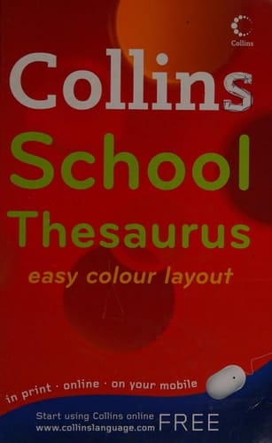 Collins School Thesaurus