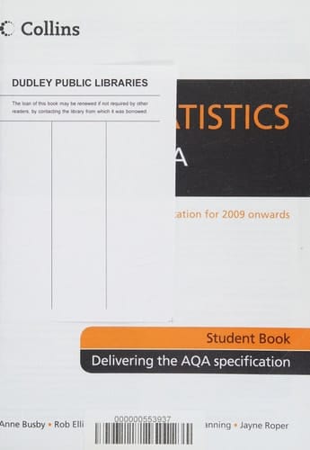 Aqa Gcse Statistics. Student Book