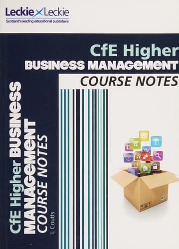 Higher Business Management Course Notes