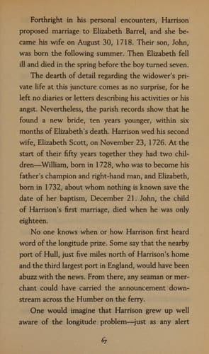 LONGITUDE - The True Story of a Lone Genius Who Solved the Greatest Scientific Problem of His Time