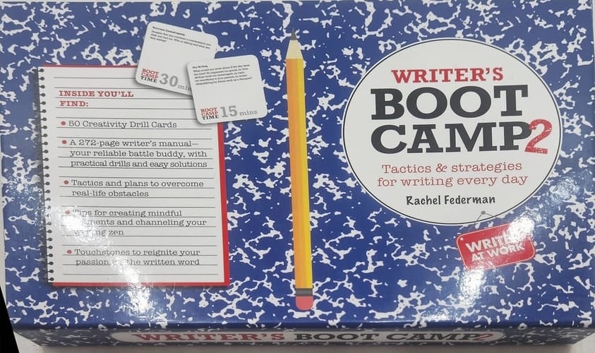 Writer’s Boot Camp 2: Tactics & Strategies Fir Writing Every Day