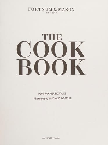 The Cook Book: Fortnum & Mason