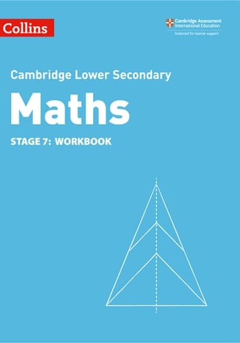 Collins Cambridge Lower Secondary Maths – Stage 7: Workbook