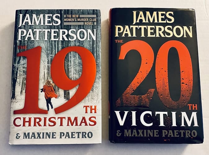 2 James Patterson Books! 1) The 19th Christmas 2) The 20th Victim