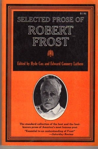 Selected Prose of Robert Frost