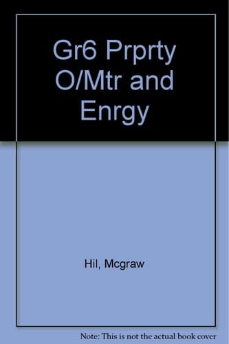 Gr6 Prprty O/Mtr and Enrgy