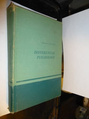 Differential Psychology