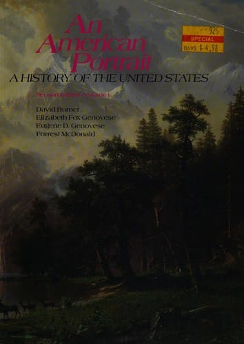 An American Portrait: A History of the United States, Volume 1