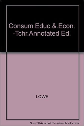 Consumer Education and Economi