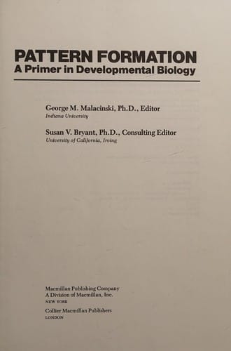 Primers in Developmental Biology (Primers in developmental biology)