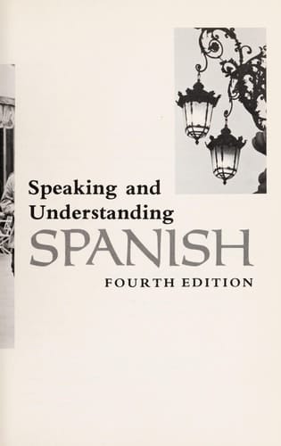 Speaking and understanding Spanish
