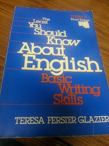 The Least You Should Know about English: Basic Writing Skills, Form B