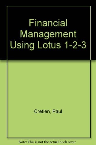 Financial Management With Lotus 1-2-3/Book and Di Sk
