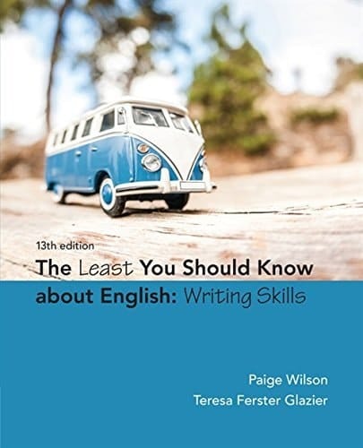 The Least You Should Know About English: Basic Writing Skills