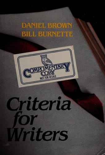 Criteria for Writers