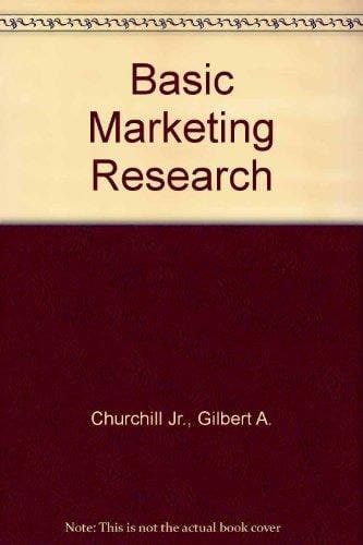Basic Marketing Research (Productivity Software Guide Series)