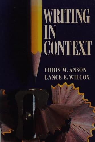 Writing in Context