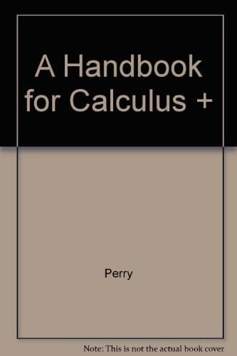 A Handbook for Calculus +