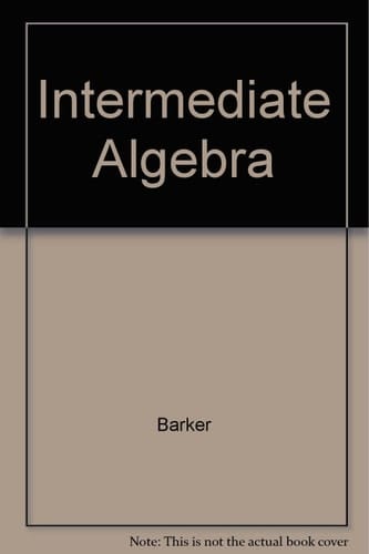 Intermediate Algebra