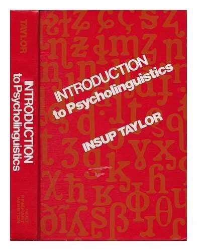 Introduction to psycholinguistics