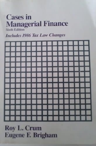 Cases in Managerial Finance