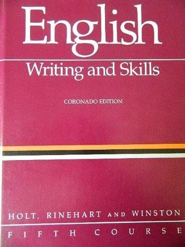 English: Writing and Skills, Fifth Course