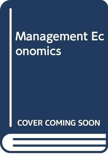Management Economics