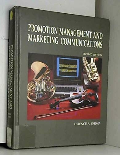 Shimp Promot Manmt/Markt Comm 2e