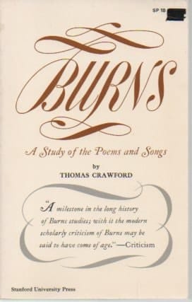 Burns: A Study of the Poems and Songs