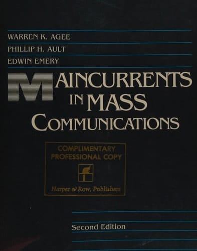 Maincurrents in Mass Communications