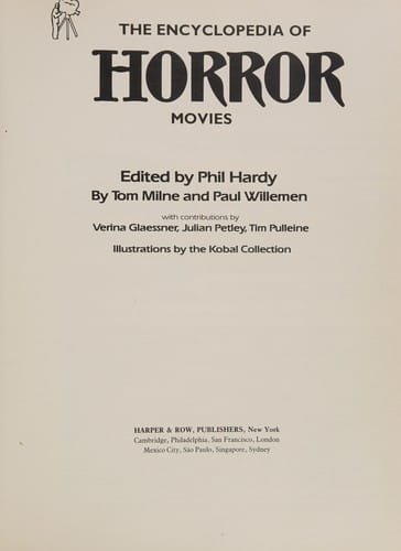 Aurum Ency of Horror