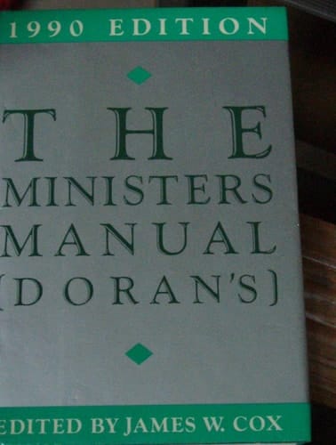 The Minister's Manual for 1990 (Doran's)
