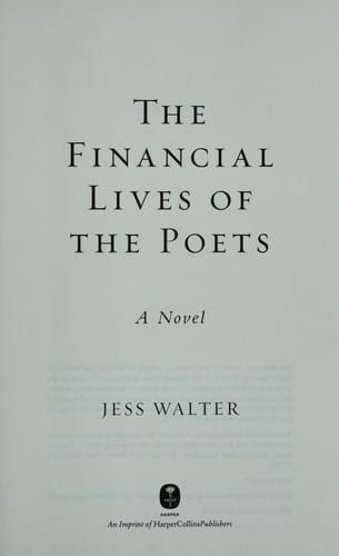 The financial lives of the poets: a novel