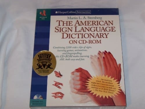 The American Sign Language dictionary on CD-ROM