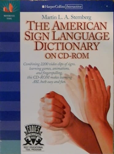 American Sign Language Dictionary on Cd-Rom