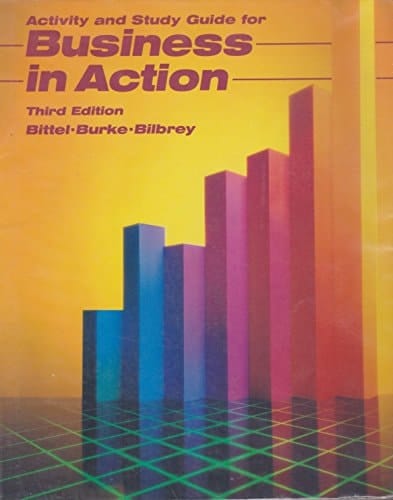 Business in Action: Activity and Study Guide