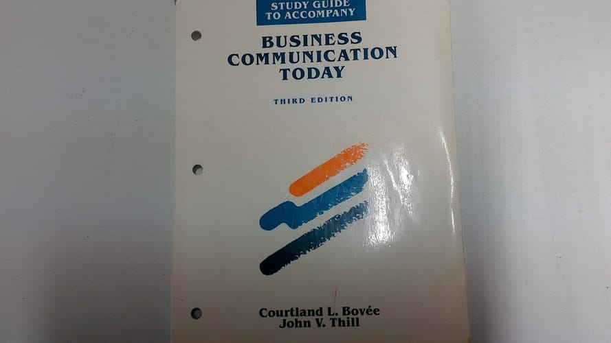 Business Communication Today: Study Guide