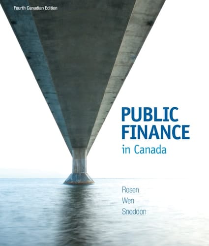 Public Finance in Canada