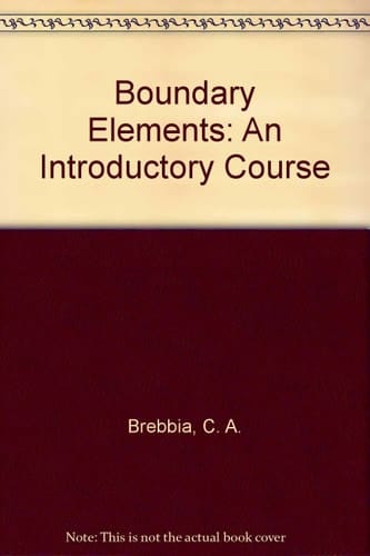 Boundary Elements: An Introductory Course