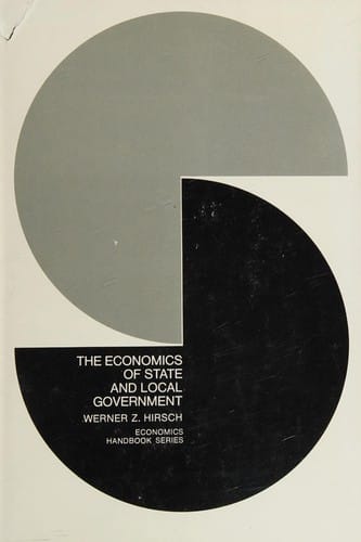 Economics of State & Local Governments (Economics Handbook Series)