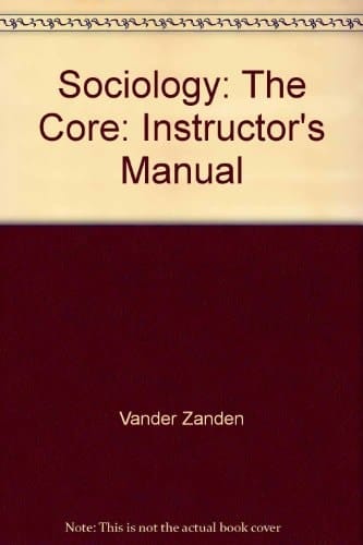 Instructor's Manual Im Sociology
