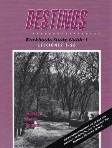 Destinos Workbook