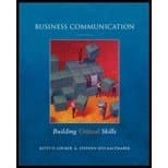 Business Communication Building Critical Skills