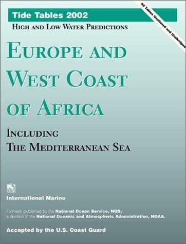 Tide Tables 2002 Europe and West Coast of Africa