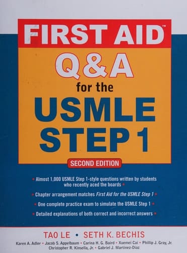 First Aid Q&A for the USMLE Step 1