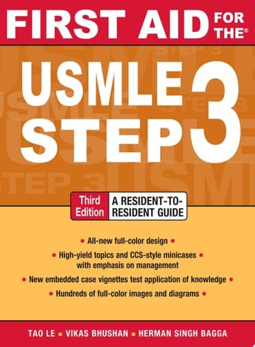 First Aid for the USMLE Step 3, Third Edition