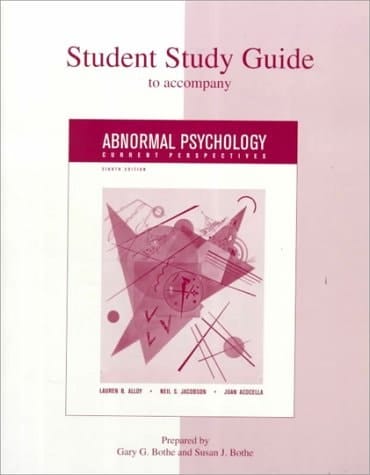 Abnormal Psychology